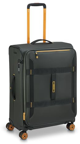 Roncato Norway Mittelgroßer Koffer 64 cm Erweiterbar - Militärisch Grün