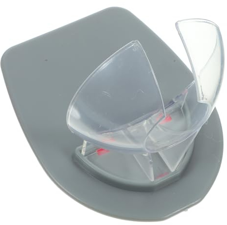 FOYTOKI Soporte de Copas de Vino Montado en Pared, Estante Colgante de Silicona Flexible Color Gris Claro, Portavasos Individual para Baño y Cocina, Absorción de Impactos y Almacenamiento