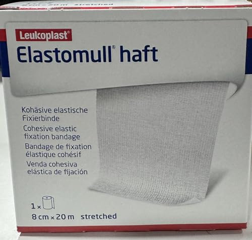 Elastomull Haft 8 cmx20 m 45477 Fixierbinde, 1 St