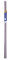 Clairefontaine Maildor 95576C Rolle Aluminiumpapier (beidseitig, 80 x 50cm, 90g, ideal für Handarbeiten, wie Dekorationen) 1 Rolle, silber
