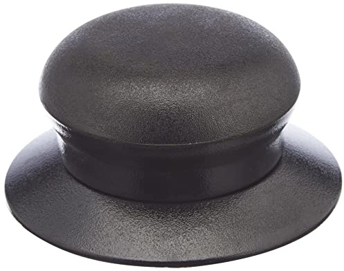 Krüger Universal Deckelknopf | Ersatzgriff für Glas- & Topfdeckel | Bis 90 °C hitzebeständig | Schnelle Montage | Für Glas- & Topfdeckel