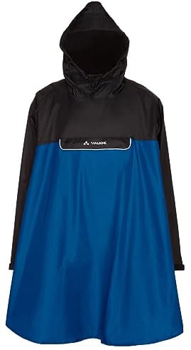 VAUDE Valero Poncho, Regenponcho mit Ärmeln, wasserdicht und winddicht