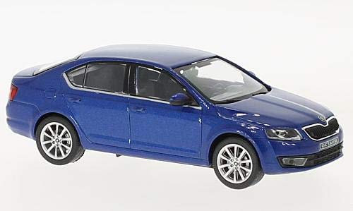 Skoda Octavia III, met.-blau , 2013, Modellauto, Fertigmodell, Abrex 1:43