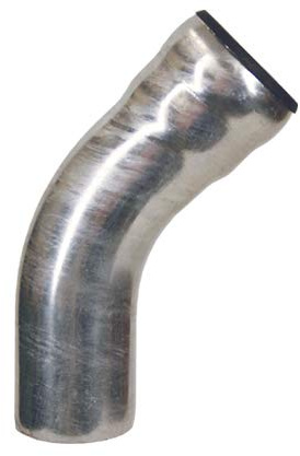 LORO X Bogen mit 1 Muffe - DN40 x 45°