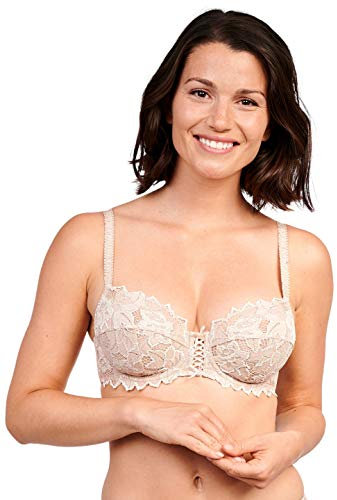 Sans Complexe - Arum - Reggiseno Push up Classico in Pizzo con Ferretto - Donna - Pelle - 7C