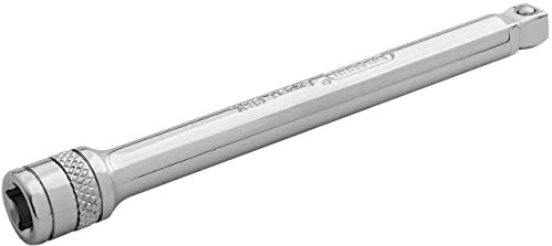Draper 16718 1/4 Inch Square Drive Micro Satin Wobble Extension Bar, 100mm