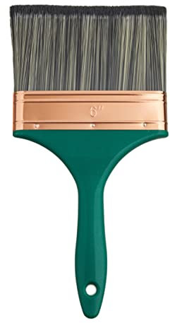 ProDec 6 inch Trade Professional Wall Brush for Fast Painting with Emulsion Paints on Walls and Ceilings, 6 150mm