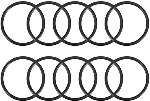sourcing map 10 Stück O-Ringe Dichtung 26 mm x 30 mm x 2 mm Metrische Nitrilkautschuk Gummi Dichtungsring für Sahnespender Poolpumpe Schnellkupplung Ersatzdichtung Umfülladapter