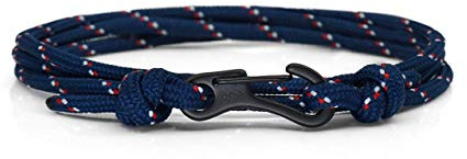 Eighty Eight Degrees Bracelet d’Escalade avec Mousqueton, Réglable, Bracelet d’Escalade Imperméable