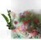 Fensterfolie statisch 45x150 cm | Sichtschutzfolie Fenster Milchglasfolie statisch haftend | Folie Fenster für Bad und Büro - Tageslicht genießen, Sichtschutz erhalten | Wiesenblumen