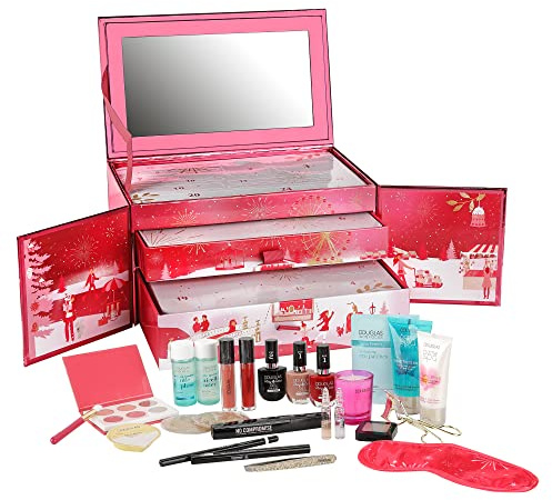 DOUGLAS Damen Beauty Adventskalender 2022 Make-Up-Edition Luxury Limitiert Weihnachtskalender für Frauen