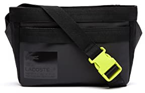 Lacoste Herren Nh4035ou umhängetasche, Limettenschwarz