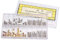 Kit de Réparation de Montres, 170 Pcs Cuivre et Acier Inoxydable Couronnes et Barrettes de Ressort Kit de Réparation de Montres Assorti