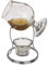 MIJOMA Brandy Coffret cadeau chaud – Chauffe-cognac avec oscillateur en verre de 400 ml, support en acier inoxydable et photophore en verre, aromatique pour les amateurs