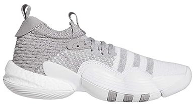 adidas Pantaloncini Team N3xt Prime Game - Uomo Pallacanestro, Grigio/Bianco, 10.5 US