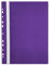 Netuno 1x Schnellhefter Kunststoff Hefter A4 Violett mit Klarsichtdeckel und Beschriftungsfeld gelocht Mappen zum Sortieren Aufbewahren Archivieren ideal für Schule Studium Büro Zuhause