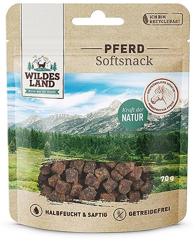 WILDES LAND SOFTSNACK Pferd 8 x 70 g