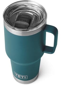 YETI Rambler 30 oz Travel Mug, Stainless Steel, Vacuum Insulated with Stronghold Lid