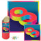 Designworks Ink DPZ-1010 Puzzle & Kunstdruck für Erwachsene, Crazy 8 Color Blast, 61 x 61 cm