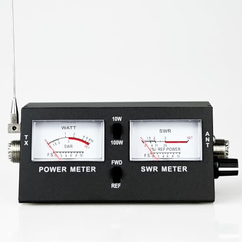 SWR Meter & Power Meter | Thunderpole SWR 171 for CB Radio | 26-30 MHz 100w Includes a FREE Antenna Tuning Guide