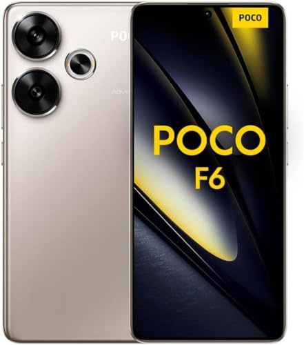 XIAOMI POCO F6 12GB+512GB Smartphone Snapdragon® 8s Gen 3, Display Flow AMOLED 120Hz, 5000mAh Battery 90W turbo charging, Gold