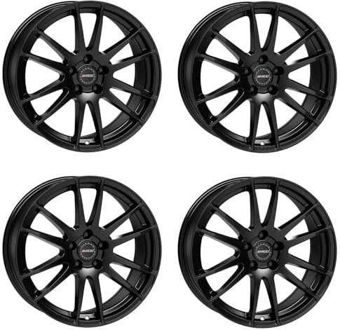 4x Alutec Felgen Monstr 8.5Jx19 ET30 5x120 racing-schwarz kompatibel mit BMW 1 3 4 5 6 7 X1 X3 X4 Z3 Z4