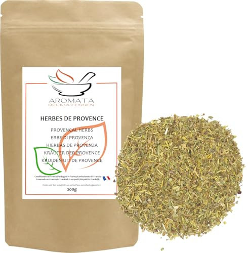 AROMATA - Herbes de Provence - Mélange 100% Naturel, concassées - 200gr - Très Aromatiques