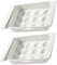 2Piezas Huevo Apilable para Refrigerador Organizador de Almacenamiento de Compartimentos Caja de Huevos para Cocina y Comedor