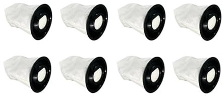 Lot de 8 sacs filtrants et sacs à poussière for aspirateur Henry Numatic Quick 915145 NQ100 HET100