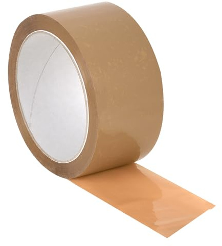 carton.fr Rouleau d'adhésif PP hot melt 75 mm x 66 m (Lot de 6)