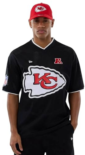 New Era Kansas City Chiefs NFL Mesh Oversized T-Shirt Herren