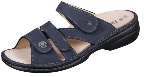 Finn Comfort Pantoletten bequem bis 30 mm Gr.38, Blau