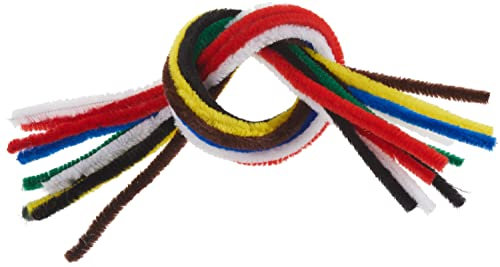 VBS Chenilledraht 50cm, 10 Stück Sortiert