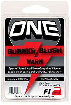Oneball-One Mfg-Oneballjay The Original Black Magic-Summer Slush Wax Warm and Slushy Conditions. Hot Wax or Rub-On 180g/6.35oz. ONE Factory/USA