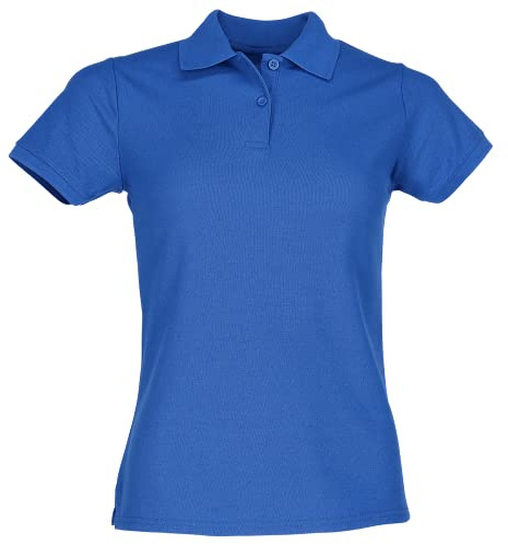 Fruit of the Loom Womens Lady-Fit 65/35 Short Sleeve Polo Shirt (2XL) (Royal)
