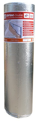 Airtec 1200mm x 25m x 3.7mm Double Multi-Layer Bubble Film Insulation