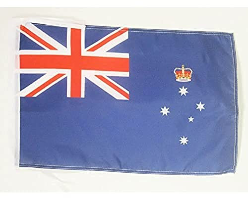 AZ FLAG - Flagge Victoria - 45x30 cm Mit Kordel - Victoria Fahne 30 x 45 Cm - Flaggen