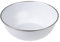 GRÄWE Camping/Müsli Schale - 500 ml (Ø 15 cm), Emaille, Weiß