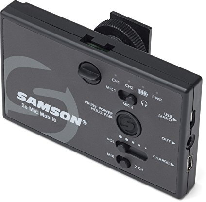 Samson Go Mic Mobile Receiver schwarz