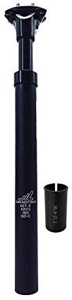 Zoom- Sattelstütze, Sattelhalter, 27,2/28,6/30,4/30,9/31,6/33,9 x 350 mm, Schwarz, 30.8x350mm