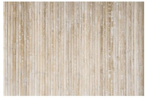 STOR PLANET, 160 x 240 cm Tappeto Bamboo Cool Color Gesso (160 x 240), 100% bambù, Marrone Chiaro, Blu, 72 unità