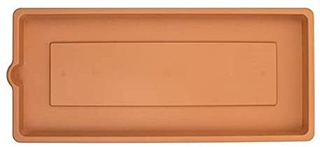 Bama SOTTOFIORIERA Effetto Legno CM.80 Terracotta