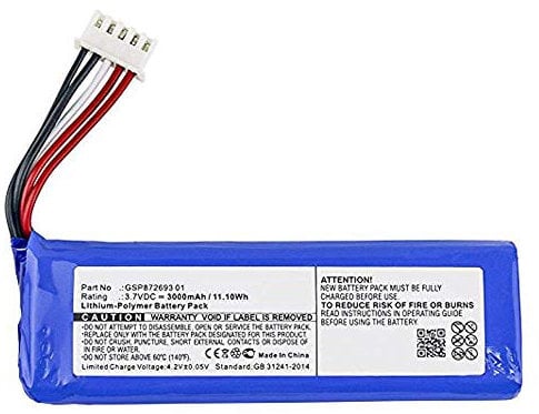 WYGUO GSP872693 01 Sostituzione della batteria per JBL Flip 4 Flip 4 Special Edition Waterproof Portable Bluetooth Stereo Speaker(3.7V 3000mAh)