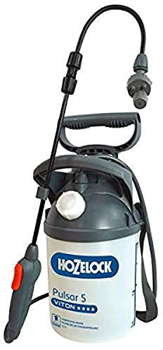 HOZELOCK - Pressure Sprayer Pulsar Viton 5L : Ideal for Treatments (Wood, Diy, Garden), Combines Practicality, Safety and Comfort, Separate Carrying Handle, Multi-jet Nozzle [5310]