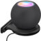 AHASTYLE HomePod Mini Wandhalterung ABS Ständerhalter mit Kabel Verwaltung- Accessories für Apple HomePod mini mit Schrauben Platzsparende für Küche, Bad und Schlafzimmer (Schwarz)