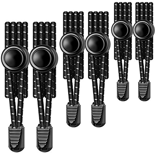 UpUGo Paquete de 3 Cordones Sin Atar, Cordones Elásticos, Talla única Para Adultos