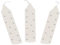 Geburtstagskerzen-Set, grau gepunktet (für Geburtstagskränze 106,Geburtstagskränze 108,55985,60721,60726,60706)