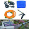 Kit de pompe à eau portable pour nettoyeur haute pression Riloer 12V pour tuyau de nettoyage de jet d'eau de camionnette de voiture
