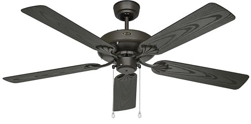Ventilador de techo clásico para exteriores, bronce
