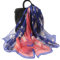 FAIRYGATE Damenschal Chiffon Schal Bunt Seidenschal Damen Seide Chiffon Schal Georgette Farbe Schals & Tücher für Frauen Stola für Abendkleid 39024
